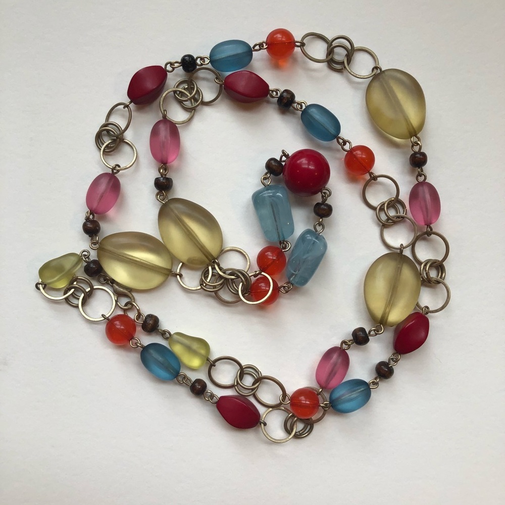 Long Beaded Necklace